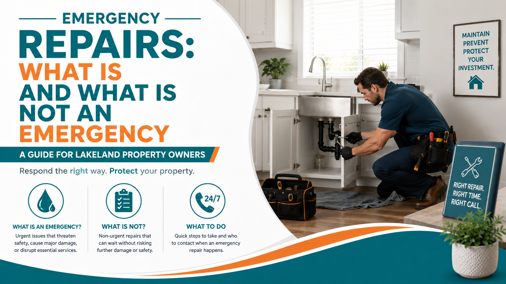 Emergency Repairs: What Is and What Is Not an Emergency
